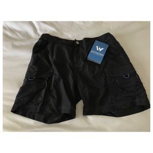 White Sierra Hiking shorts, NWT.